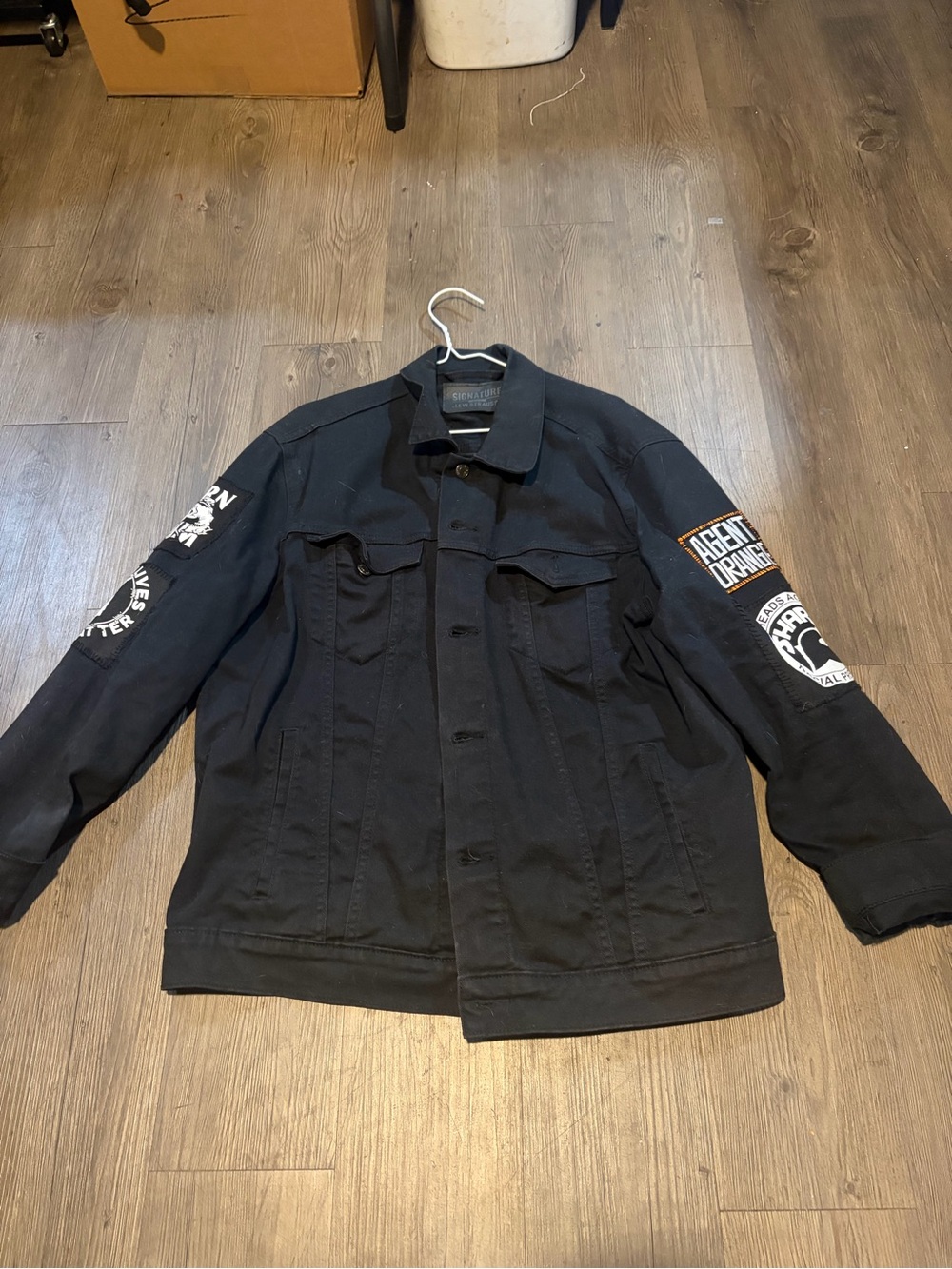 DIY BORN SCUM DENIM JACKET